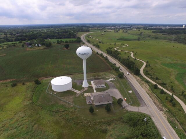 HMG - Lake Michigan Water Project Aerial