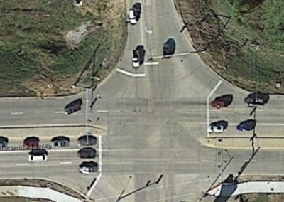 South 42nd Street Right Turn Lane to Veteran’s Memorial Drive and Signal Relocations