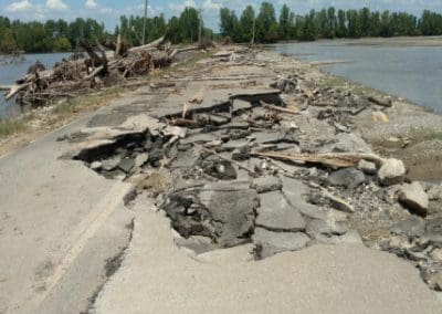Miller City Road Emergency Flood Repairs