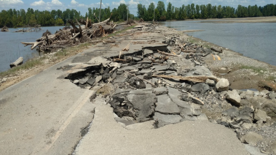 Miller City Road Emergency Flood Repairs