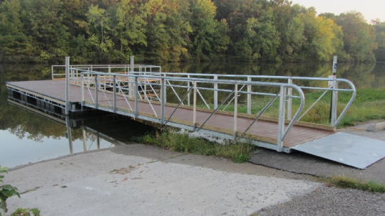 Salem Reservoir Boat Dock